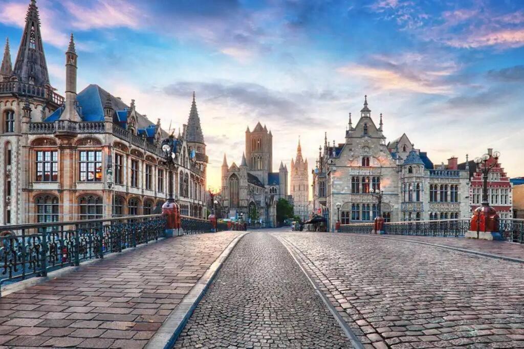 Romantic Unesco Medieval House In The City Center Gent Eksteriør bilde